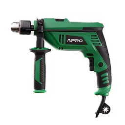 Дриль ударний електричний Apro 13/850 з регулюванням обертів 30412