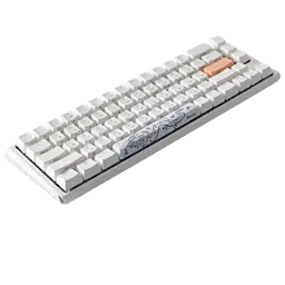 Клавіатура Ducky One 3 SF Cherry MX Red UA RGB White (DKON2167ST-RUAPXPWWWSC1) - мініатюра 2