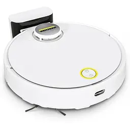Робот-пилосос Karcher RCV 3 400 Вт автон. робота до 120 хв НЕРА білий