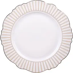 Набір тарілок Lefard Hanna Beige 21 см (922-146) - мініатюра 2