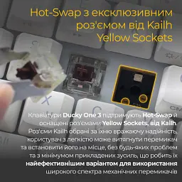 Клавіатура Ducky One 3 Mini Cherry MX Speed Silver RGB White [DKON2161ST-PUAPXPWWWSC1] UA  [125720] - мініатюра 12