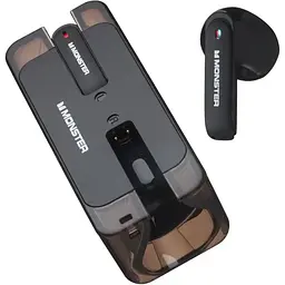 Навушники Monster Bluetooth XKT08 Wireless Bluetooth 5.2 Gaming earbuds 300mAh Stereo sound чорні