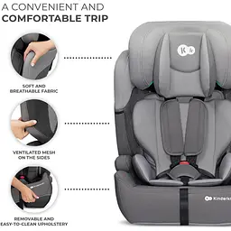 Автокрісло Kinderkraft Comfort Up i-Size Grey KCCOUP02GRY0000 (00-00305217) - мініатюра 10