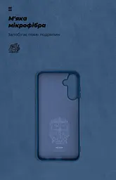 Чехол ArmorStandart ICON для Samsung M15 5G (M156) Dark Blue (ARM74374) - мініатюра 4