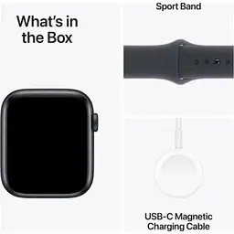 Смарт-годинник Apple Watch SE 2 GPS 40mm Midnight Alu. Case w. Midnight Sport Band - S/M (MXE73) - мініатюра 7