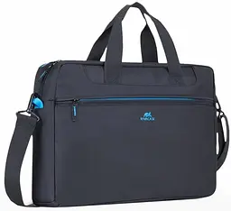 Сумка для ноутбука Rivacase 16" Regent Black (8057) (8057 (BLACK)) - мініатюра 1