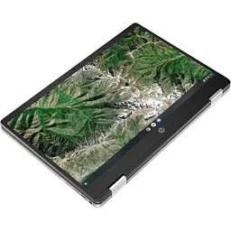 Ноутбук HP Chromebook x360 14" HD Touch 4/32GB N5030 Silver (BOX) (14a-ca0023nr) - мініатюра 3