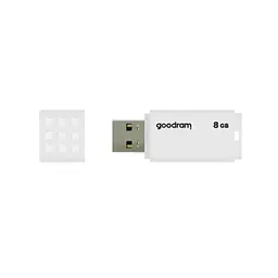 USB флеш накопичувач Goodram 8GB UME2 White USB 2.0 (UME2-0080W0R11) - мініатюра 2