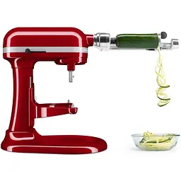 Кухонна машина KitchenAid Heavy Duty 5KSM55SXXEER з підйомною чашею 5.2 л червона (5KSM55SXXEER) - мініатюра 7