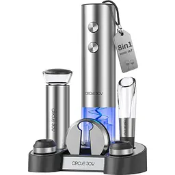 Винний набір Circle Joy Stainless Steel Rechargeable Electric Wine Set (CJ-EKPQ-TZ01) [176164]
