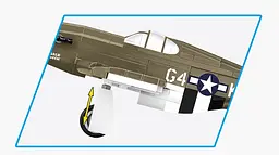 Конструктор дитячий літак Mustang P-51B COBI 5869 - мініатюра 4