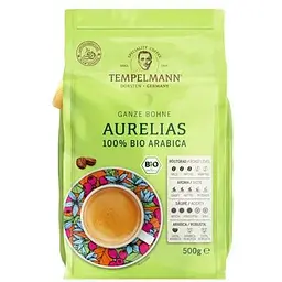 Кава в зернах Tempelmann Aurelias Bio 500 г