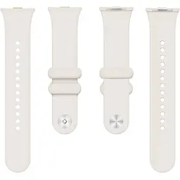 Силіконовий ремінець BeCover для Xiaomi Mi Smart Band 8 Pro Beige (710209) - мініатюра 4