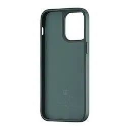 Чохол Jinduka Leather Ringo iPhone 14 Pro Max Green - мініатюра 3