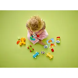Конструктор LEGO DUPLO Потяг тваринок 19 деталей (10412) - мініатюра 4