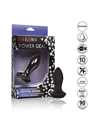 Анальна пробка Calexotics Petite Crystal Probe, 9.5 см (чорний) - мініатюра 9