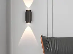 Підсвітка Brille фасадна LED 5W WW IP54 BK (AL-618) - мініатюра 2