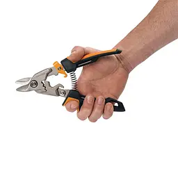Ножиці для металу з коротким лезом Fiskars PowerGear (1027212) - мініатюра 3
