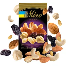 Горіхово-фруктове асорті Misso Light Mix 100 г - мініатюра 2