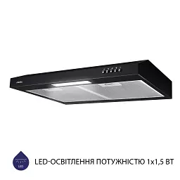 Витяжка плоска Minola HPL 612 BL - мініатюра 4