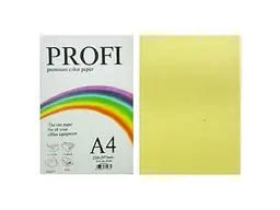 Папір кольоровий PROFI А4/80г (100л) Light Yellow №160 (жовтий) (1)