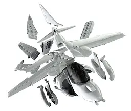 Конструктор Airfix літак Harrier Quickbuild багатобарвний J6009 - мініатюра 4