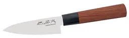 Ніж кухонний овочевий, 100 мм, KAI Seki Magoroku Red Wood (MGR-0100P)