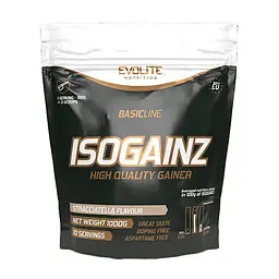 Гейнер Evolite Nutrition IsoGainz, 1 кг - Страчателла