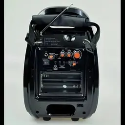 Портативна колонка валіза XPRO RX 810BT 40Вт USB SD FM радіо Bluetooth 1 мікрофон ДУ чорна (RX810BT_1621) - мініатюра 3