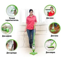 Універсальна парова швабра Steam Cleaner X5 MOP 5 в 1 - мініатюра 4