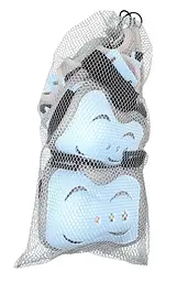 Комплект дитячий шолом та захист Yongkang GB24429-2009 S (5-9 р) блакитний монстр (G0001962) - мініатюра 10