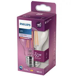 Лампа Philips LED classic 60W A60 E27 CW CL ND RFSRT4 (929001815015) - мініатюра 3