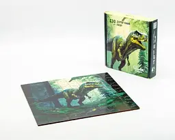 Дерев’яний пазл PuzzleOk Динозавр 130 елементів - мініатюра 2