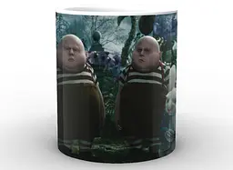 Кружка GeekLand Аліса в країні чудес Alice in Wonderland траляля і труляля AW.02.006 - мініатюра 2