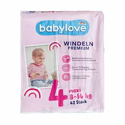 Підгузки Babylove Premium 4 Maxi (8-14 ) кг 42 шт