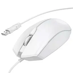 Миша дротова Hoco GM37 Wonderful Luminous White