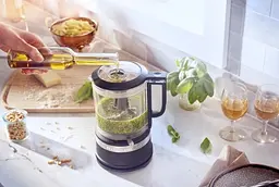 Кухонний мінікомбайн KitchenAid 5KFC0516EBM 1.2 л чорний матовий - мініатюра 5