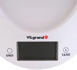 Ваги кухонні електронні з чашею до 5 кг VKS-533С, ViLgrand Червоний 87464 - мініатюра 5