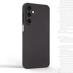 Чехол-накладка для смартфона Samsung Galaxy A16 4G (A165) противоударный, силиконовый, термополиуретановый (ТПУ), с защитой камеры и корпуса, черный, защита всего корпуса, ArmorStandart (ARM86166) - мініатюра 2