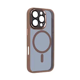 Чехол для Apple iPhone 16 Pro, Unit MagSafe SE, бежевый, с защитой камеры, магсейф, противоударный, магнитный, панель-накладка с MagSafe, с поддержкой беспроводной зарядки, TPU+PC, защита всего корпуса, ударопрочный, ArmorStandart (ARM81149) - мініатюра 2