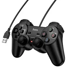 Дротовий Ігровий контролер HOCO GA3 Fast link (PC) USB cable 1,5m чорний