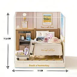 Конструктор-румбокс Готельний номер Mini House 8038-MH серії Інтер'єр Міні - мініатюра 3