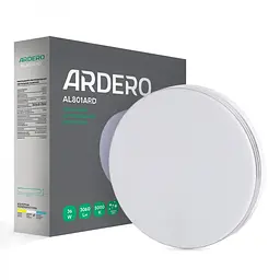 Свiтильник свiтлодiодний Ardero AL801ARD накладний 36W 5000K (80164) - мініатюра 2
