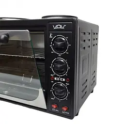 Духовка VOV VEOHP-30L з 2 конфорками 30 л нержавіюча сталь - мініатюра 4
