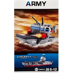 Дитячий конструктор Aircraft carrier Bambi M38-B0661-4 38 деталей