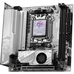 Материнська плата MSI MPG B850I EDGE TI WIFI sAM5 B850 2xDDR5 M.2 HDMI WiFi BT mITX - мініатюра 3