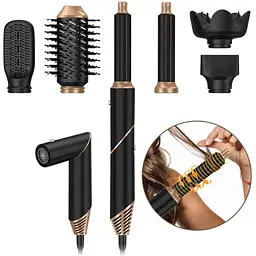 Стайлер для волосся Hair Curlinglron Hot Air Styler 6 в 1 багатофункціональний - мініатюра 2
