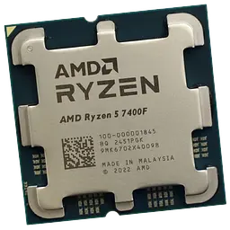 Процесор AMD Ryzen 5 7400F Socket AM5 OEM (100-000001845)