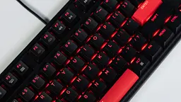 Клавіатура механічна X3 104Key, Keychron Red, USB-A, QMK/VIA, Hot-Swap, EN/UKR, RGB, чорний Lemokey teh0013912 - мініатюра 7