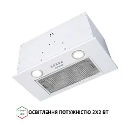 Витяжка повновбудована PERFELLI BI 5652 WH 1000 LED - мініатюра 6